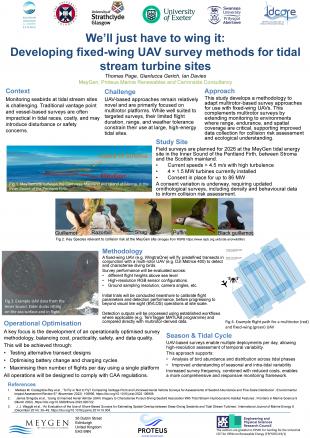CLICK TO VIEW Thomas' Prize winning conference poster (Environmental Interactions of Marine Renewables 2026) CLICK TO VIEW Thomas' Prize winning conference poster (Environmental Interactions of Marine Renewables 2026)